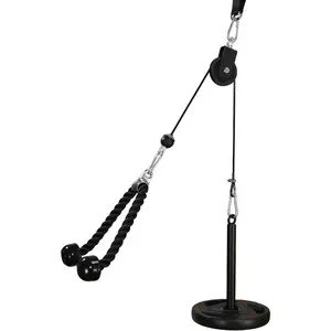 LAT Pull Down and Lift Weight Pulley System  Machine Pulley Attachment for Triceps Pull Down, Biceps Curl, , Forearm,   Gym Equipment