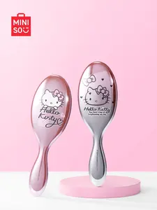 MINISO HK Air Cushion Hair Brush, Scalp Massage Comb with Soft Pins, Cute Design for Fluffy Hairstyling, Gentle Detangling Brush for Daily Hair Care, Perfect Gift for Girls and Women,Perfect Gift for Mom,#Summervibes