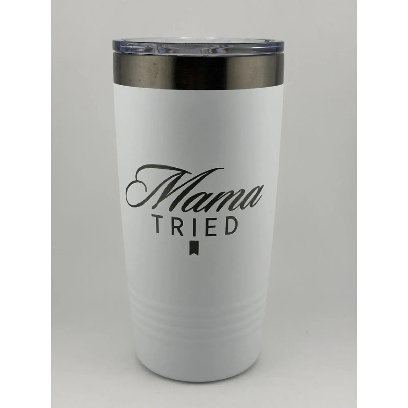Mad Hatter Engraved 20oz Slider Top Tumbler