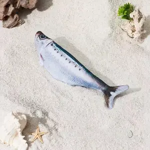 Cat Toy fashion pet interactive cat toycharging interactive activation pet catsimulation fish cat toy anti-bite interactive tovkitten play fun