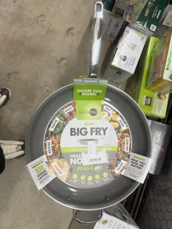 GreenPan 14" New Frying Pan, Kitchen Cookware