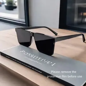 Simple Tr Frame Fashion Glasses, Suitable for Men and Women, Metal Hinge, Leisure Wild, Beach Travel, Party, Festival Outdoor Sports, Ideal Gift Choice