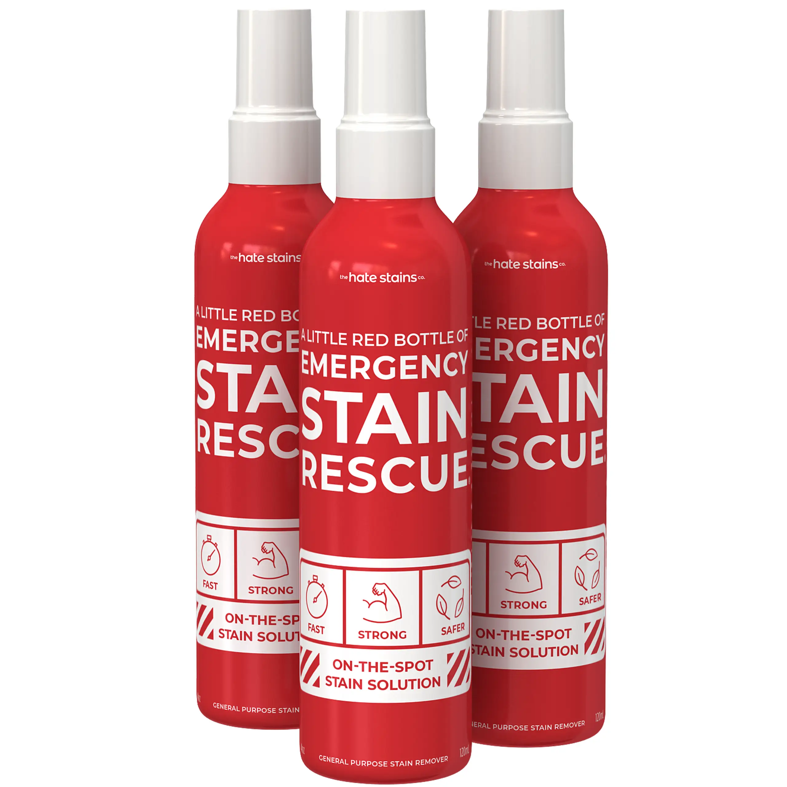 EMERGENCY STAIN Remover Spray – for Clothes, Upholstery Fabric, Carpet - Works on Most Blood, Grass, Coffee, Mud, Grease & Oil Stain Household Deterge