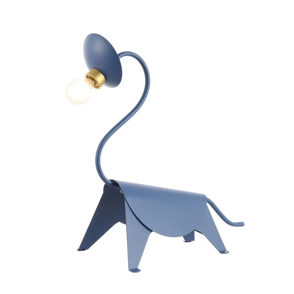 JONATHAN Y Bradley 16" Modern Industrial Iron Brachiosaurus Dinosaur Lamp, LED Decoration Light for Indoor Home Improvement Use, Led Decoration Lamp