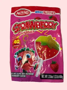 strawberry fresinas paletas
