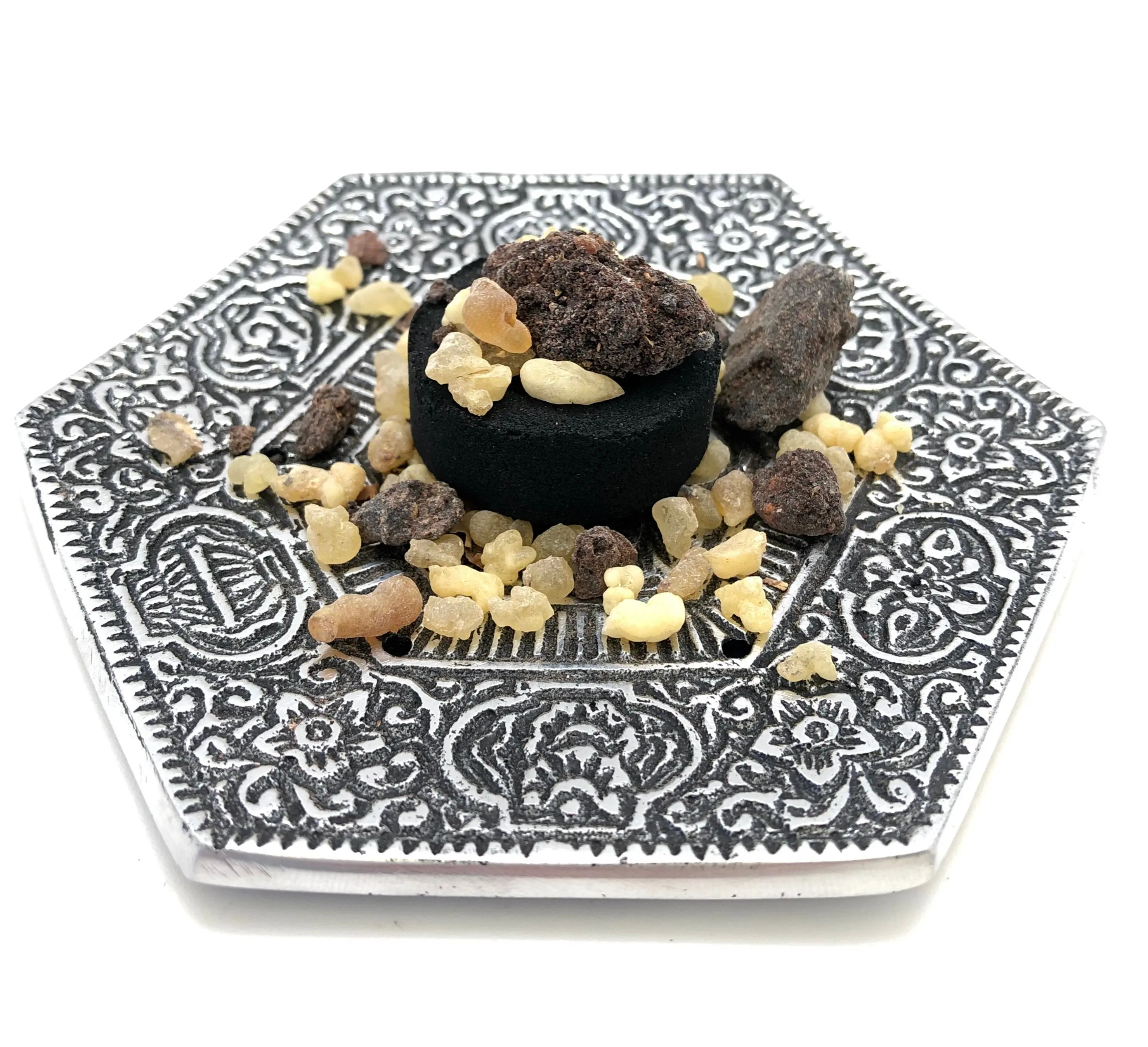 Frankincense & Myrrh Resin with Charcoal Disk