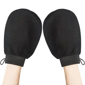 Double Sided Shower Glove - Exfoliating Gloves for Bathing - Household Shower Scrubber - Bath Body Scrub Glove Shower Products for All Skin Types