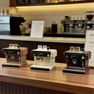 Resin Coffee Machine Accessories, DIY Phone Case Material, Mini Micro Landscape Decor, Creamy Glue, Hair Clip Supplies