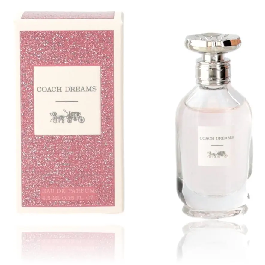 Coach Dreams by Coach, .15 oz EDP Splash for Women, Adventure, Bitter Orange, Edp Spray, Road Trip Vibe