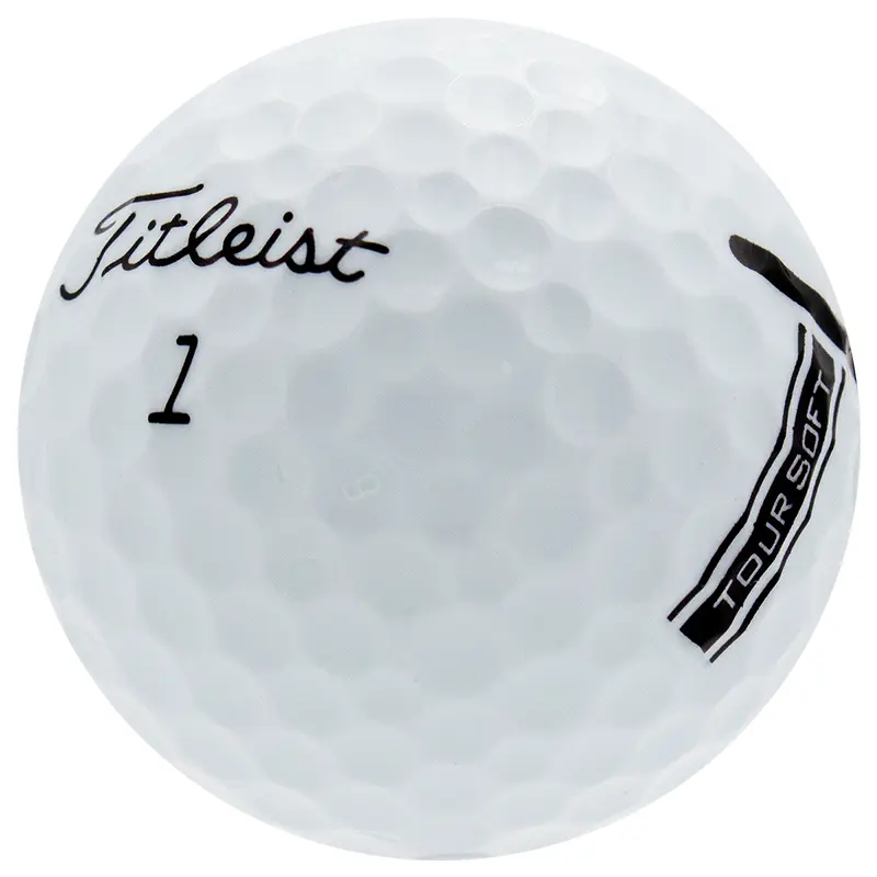 Titleist Tour Soft Golf Balls, 12 Balls/Pack, All-Round Golf Supply for Outdoor Sports