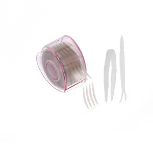 VOCOSTE 1 Set Waterproof Mesh Double Eyelid Tape for Dating Shopping Small Skin Color