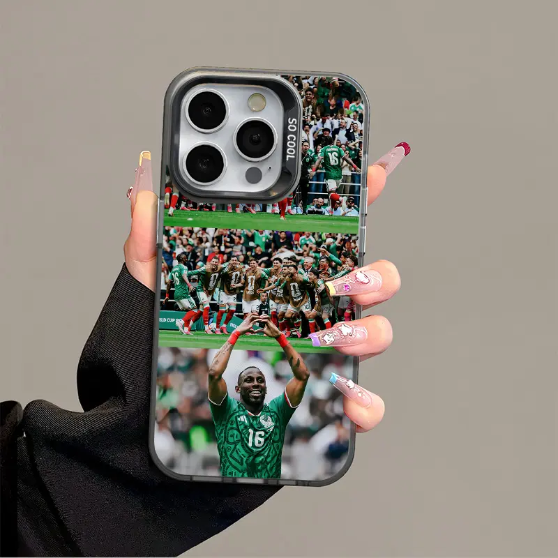 J.Quiñones Phone Case, iPhone 17 Promax Phone Case Anti Drop Case Suitable For IPhone 16 15 14 13 12 11 Xs Plus Samsung S25 S24 S23 S22 Ultra FE Acrylic Protective Shockproof Rugged Case Football, Gift for fan