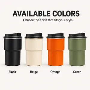 Portable Air Filter Cup with Multi-Layer Filtration, Reusable Desktop Cup with Silicone Tube, Flip-Top Lid & Easy-Clean Design for Home, Office and Travel Multi-Layer Air Filtration