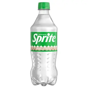 Sprite Vanilla Frost Limited Edition 20 Fl Oz Bottle - Refreshing Soda Drink