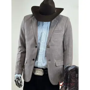 PLATINI MINK GAMUZA SUEDE BLAZER- BLZ8861