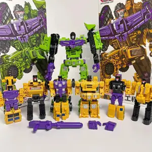 6 in 1 MINI Devastator Transformation Model MINI Devastator 22CM Action Figure Robot Plastic Toys BEST Gift Child Kid New
