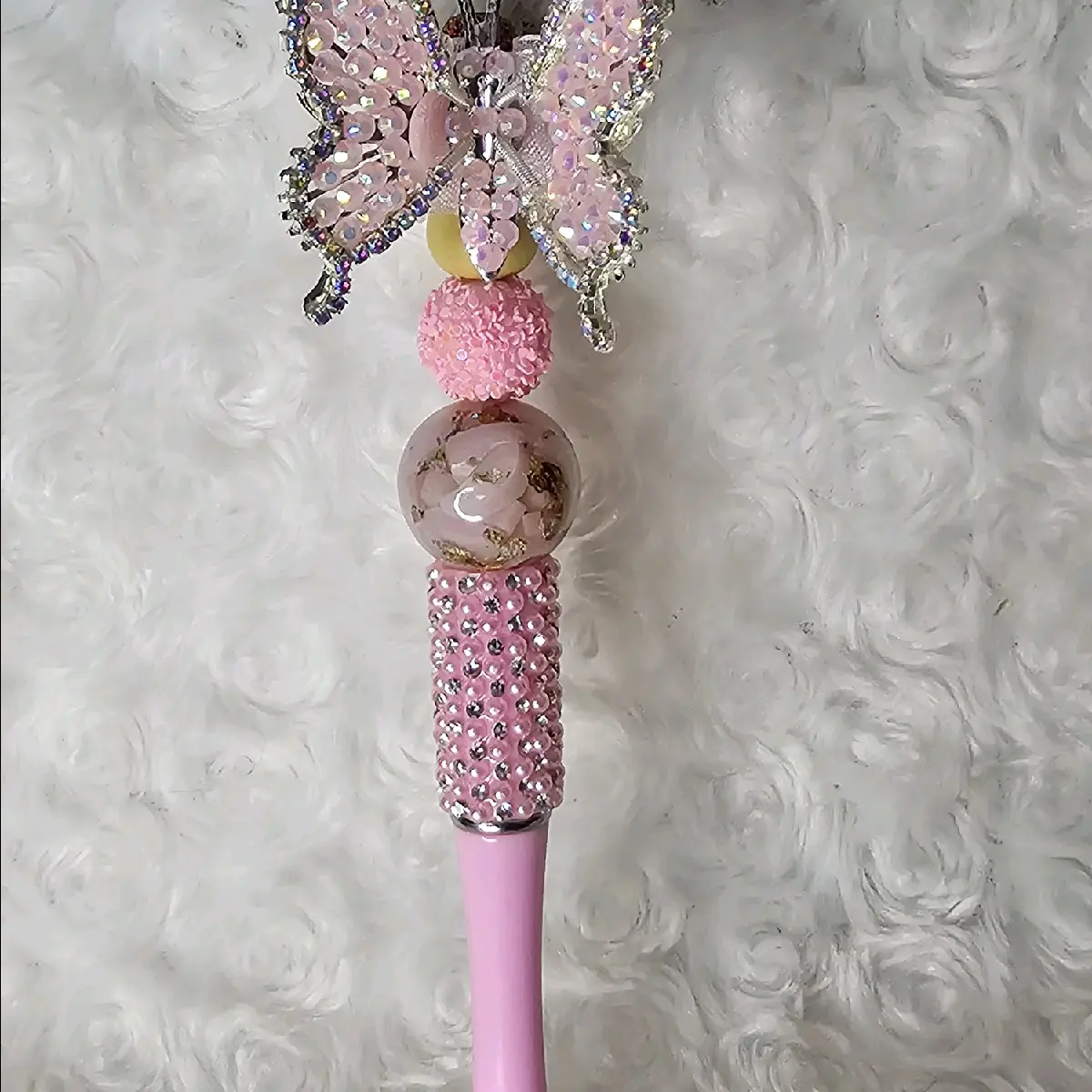 Fancy Rhinestone butterfly Ink Pen, Writing Office Pen, Wedding Gift, Teacher Gift, Animal lover gift pen, School gift ink pen