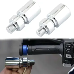 For Honda Motorcycle Handlebar End Cap Weight Block Set, Fits Crf1100/crf1000 (2016-2022), Xadv750 (2021+), Stainless Steel, Easy Install