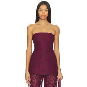 Amanda Uprichard x REVOLVE Linda Tunic in Wine