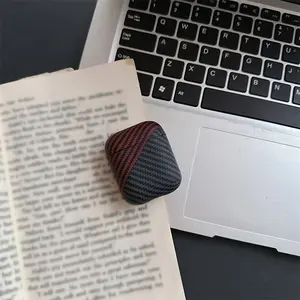 Carbon Fiber Color Striped Suitable for Airpods Pro Headphone Case Protection Airpods4/3 Third Generation Apple Headphone Shell AirPods1/2 No Cover Pro2 Second Generation Headphone Box, Accessories