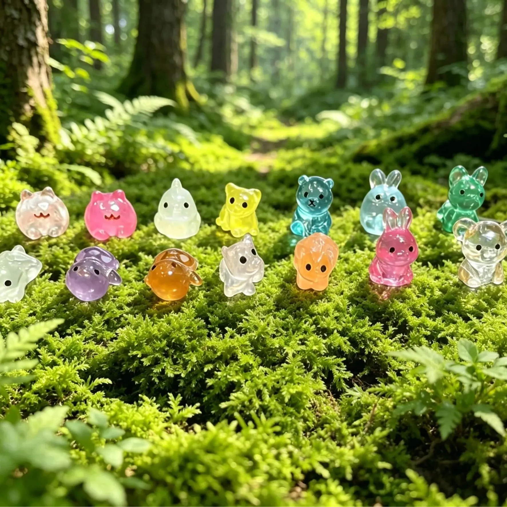 100 Pcs Mini Resin Animals, Classroom Prizes And Rewards For Kids, Mystery Desktop Pets For Students, Treasure Box Toys, Individually Wrapped