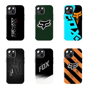 Fox Racing Logo Motocross Phone Case - Compatible with iPhone 17, 16, 15, 14, 13, 12, 11, Pro Max, Pro Plus