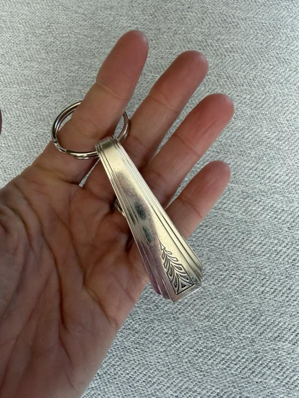 Handmade Silverware Keychain
