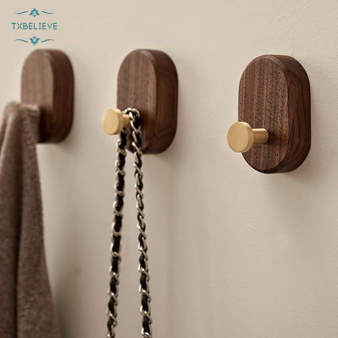Wall-Mounted Coat Rack Wooden Coat Hook Entrance Wall Coat Hook, Wooden Hook Bedroom Coat Rack Wall Coat Rack with Hooks Wall-Mounted Coat Rack Wooden Coat Hook Entrance Wall Coat Hook, Wooden Hook Bedroom Coat Rack Wall Coat Rack with Hooks