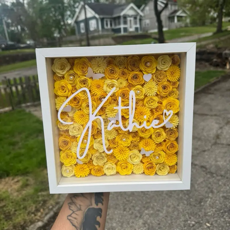 Shadow Box, Photo Display Shadow Box for Room Decoration, Artistic Home Decor Photo Frame