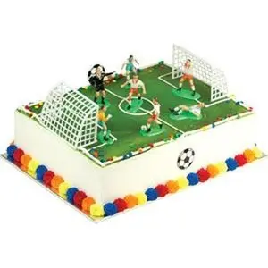 Soccer Match Toppers Cake Kit