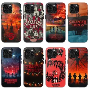 8 Styles Stranger Things 5: Upside Down Retro Phone case For iPhone 17 16 15 14 13 12 11 XS and Samsung S25 S24 S23 S22 S21, Gift for Fans, Trending 25 J