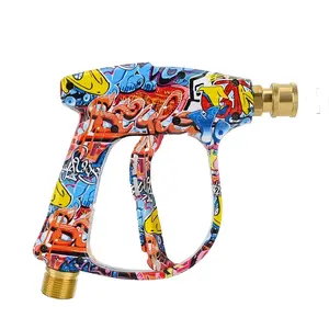 High Pressure Washer Gun, Compatible with 1/4'' Quick Connect Nozzle, Professional Can Withstand Pressure2175 Psi Car Wash Sprayer, Home & Professional Use, Car Wash Accessory