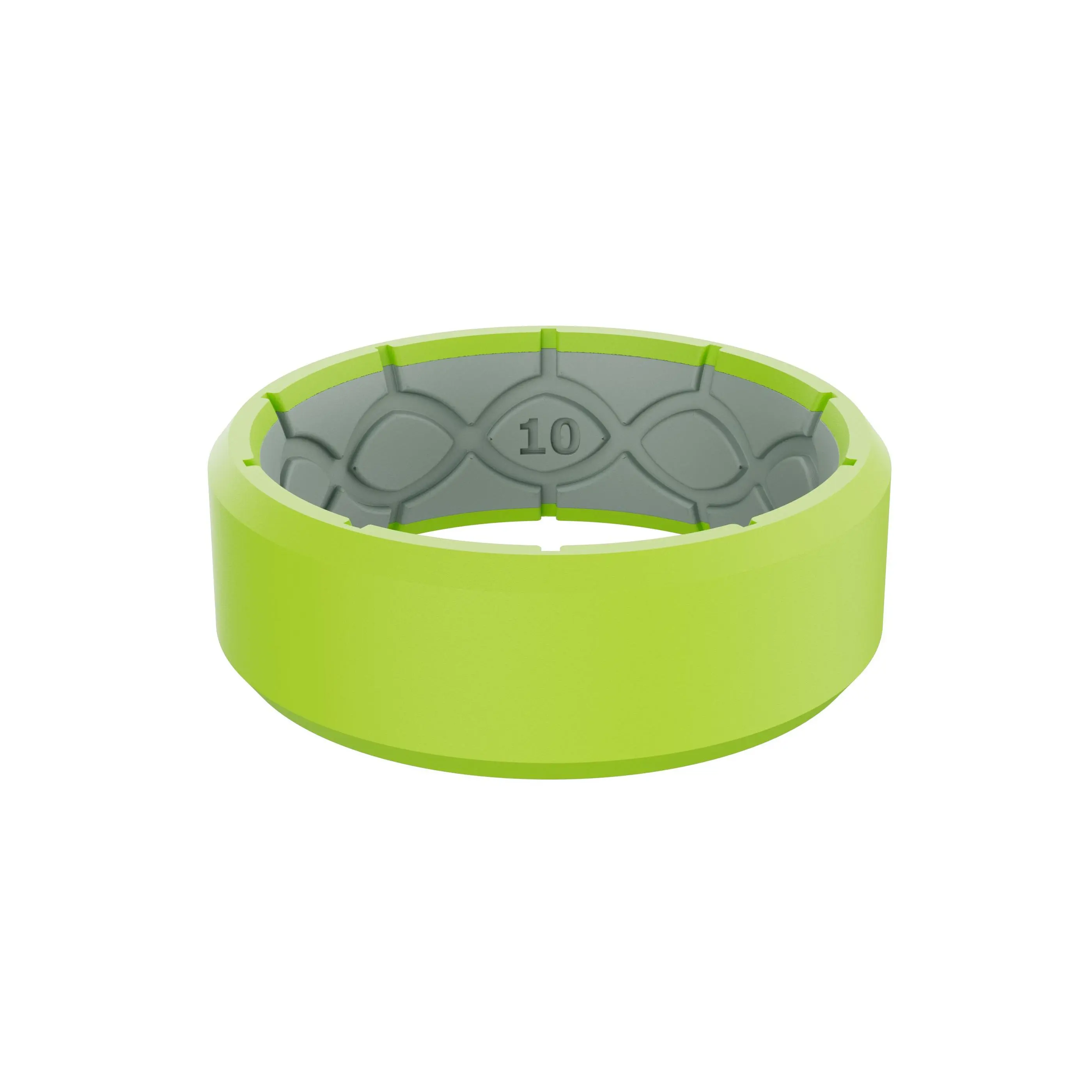 Groove Ring – Silicone Wedding Band for Men, Breathable Lightweight Safety Ring – Edge Surge