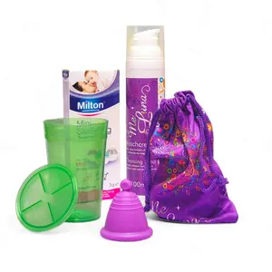 Low Cervix PURPLE MeLuna MeLuna Period Kit - with Milton Tabs