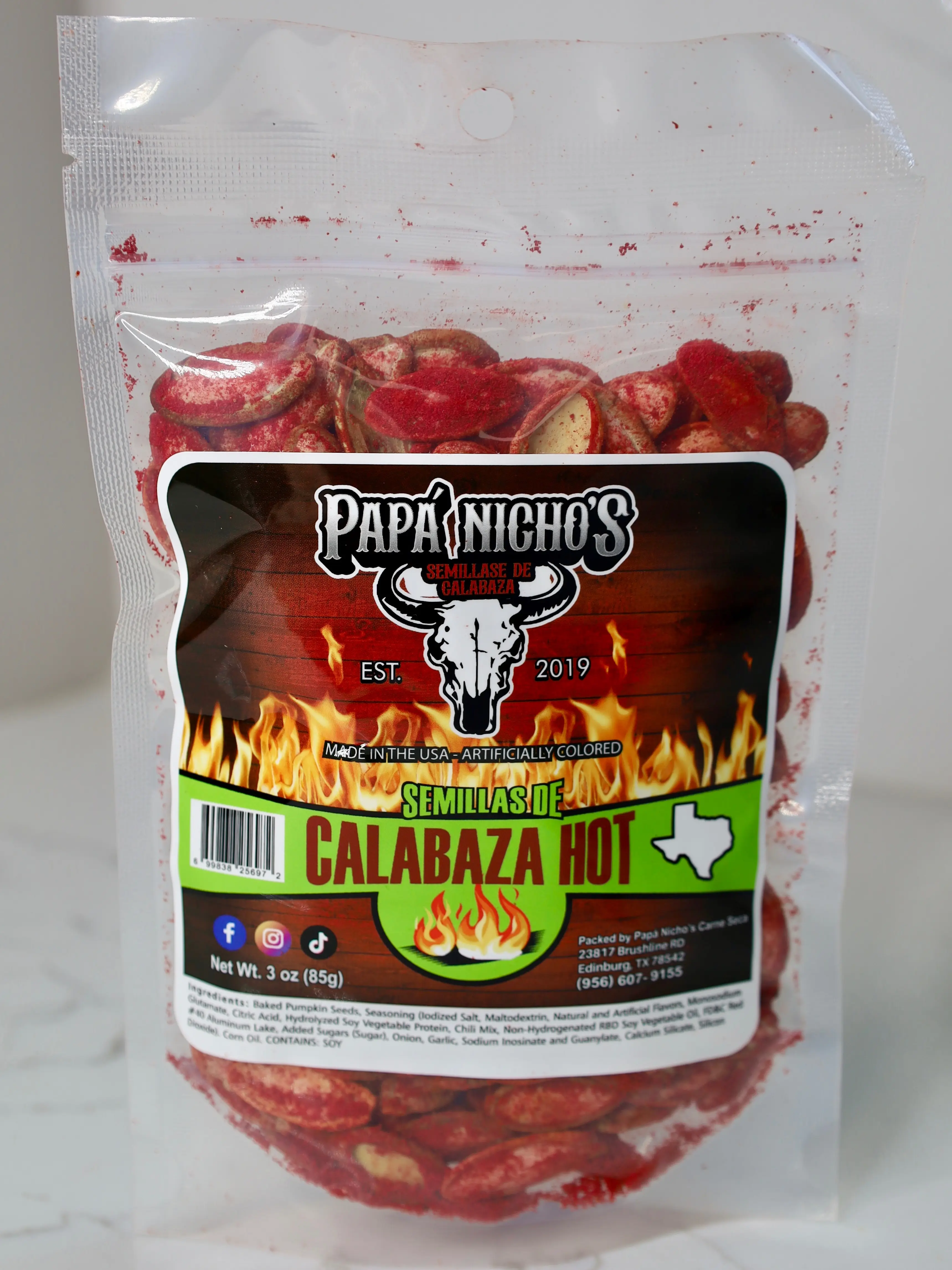 NEW LOOK RED POWDER HOT Pumpkin Seeds