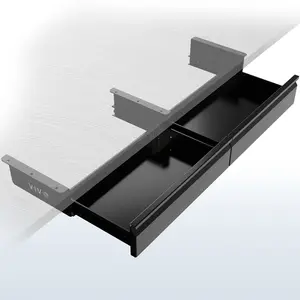 Pull Out Dual Under Desk Drawer