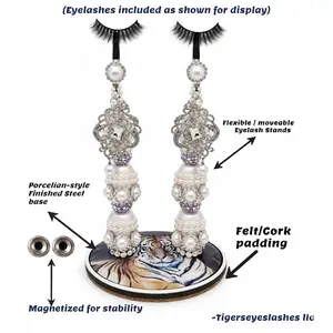 Handmade Magnetic Eyelash Stand – Prep, Drying & Display