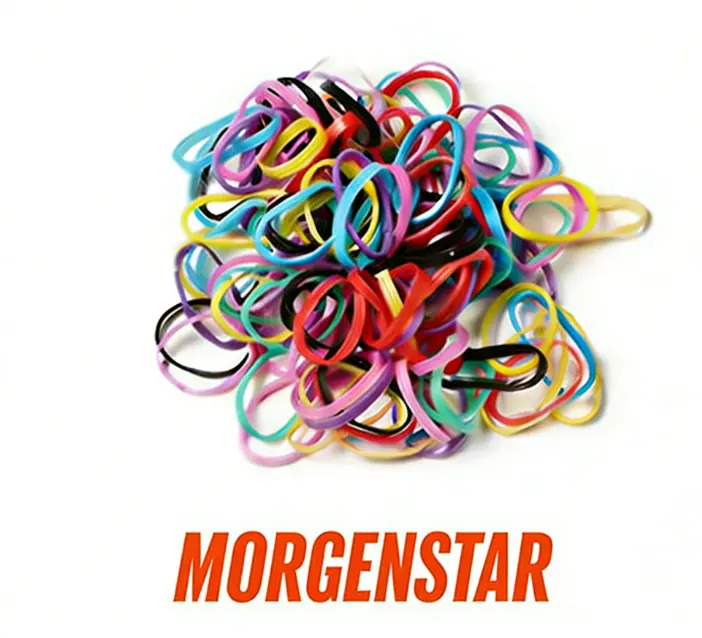 MORGENSTAR Colorful Scrunchies Hair Ties with Color Options - Durable, Secure-Hold Fashion Accessories for Extensions & Wigs, Versatile for All Types, Ideal for Daily & Special Occasions (Free Gift Included)
