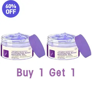Buy 1 Free 1 Joint Care Gel 100g - Knee, Lumbar, Shoulder, Neck & Muscle Care Massage Cream - Soothing Gel for Relieve Joint and Muscle Pain