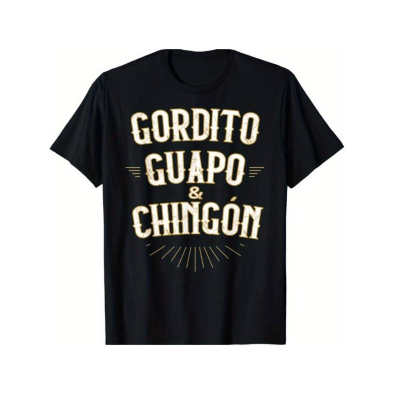 Chubby, Handsome and Awesome - Funny Mexican T-Shirt