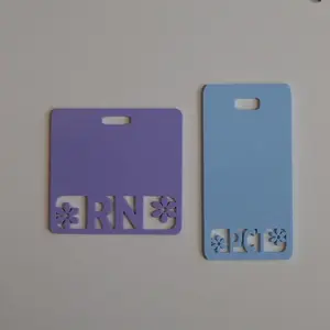 Daisy Custom Badge Buddy - Medical Professional ID Card Reel Badge Holder for Nurses, Healthcare Workers, Lab, Pharmacy & RN with Customizable Options hospital worker