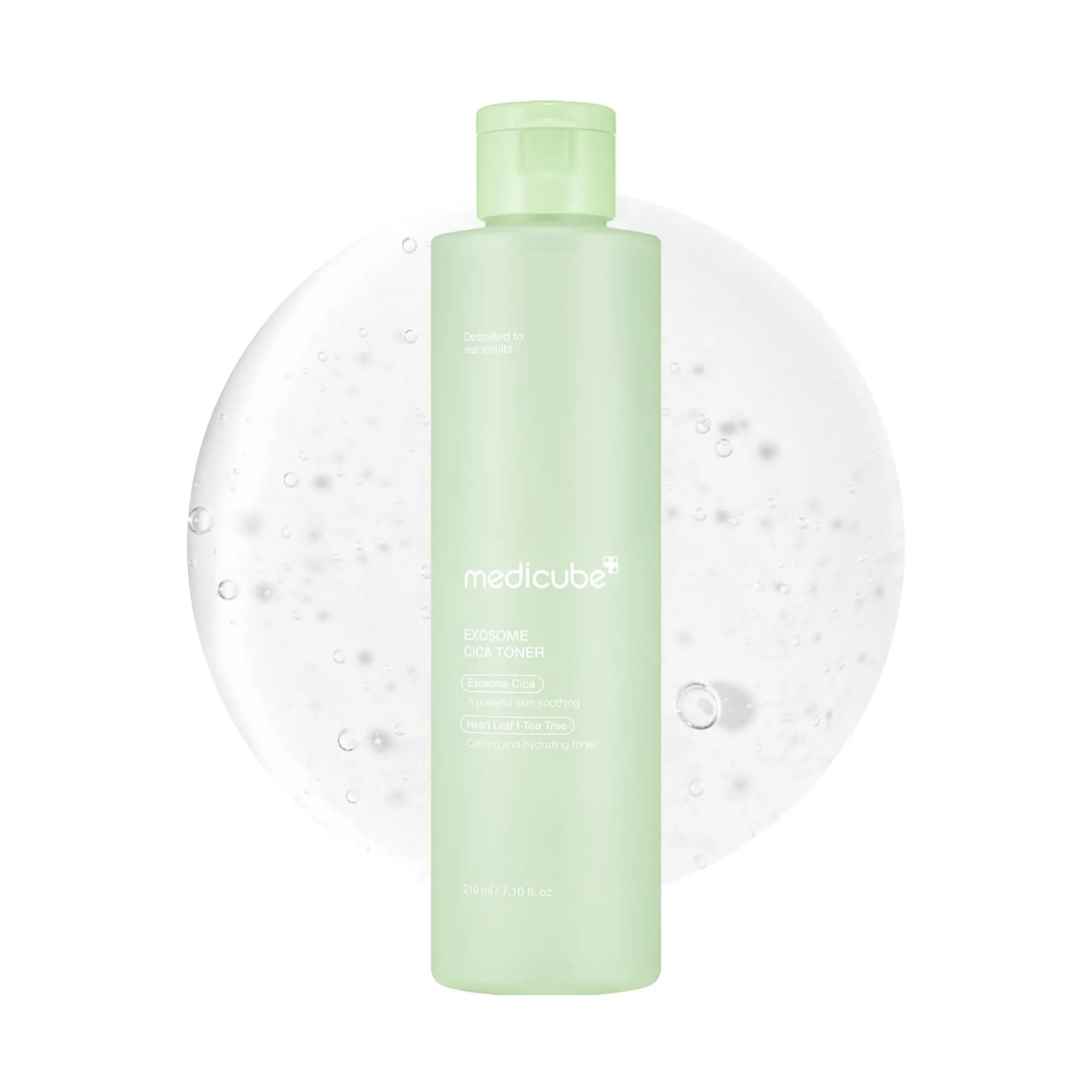 [Official Medicube Partner] Exosome Cica Toner 210ml - Daily Soothing Toner With Exosome Cica, Heartleaf, Tea Tree, 12 Kinds of Cica