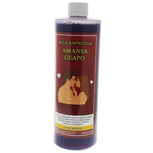 Amansa Guapo - Agua Espirtual 16oz Bottle Healing Energy Cleansing Water Household Handheld