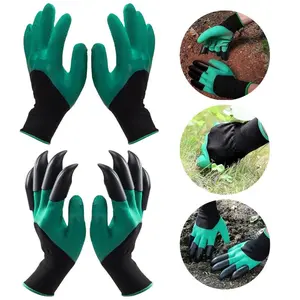 Garden Gloves,Garden Gloves with Claws,Used for Digging and Planting Easily,Gardening Work Gloves with Sturdy Claws Quick & Easy.