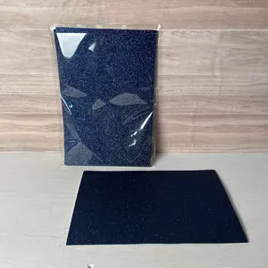 8X12 Navy Blue Glitter Self-Adhesive Foam Sheets (5pack)