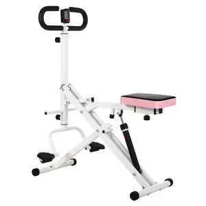 Garvee Foldable Squat and Rowing Machine for Home Use with Heavy Duty Construction, Designed for Effective Leg, Core, and Glute Training and Full Body Workout