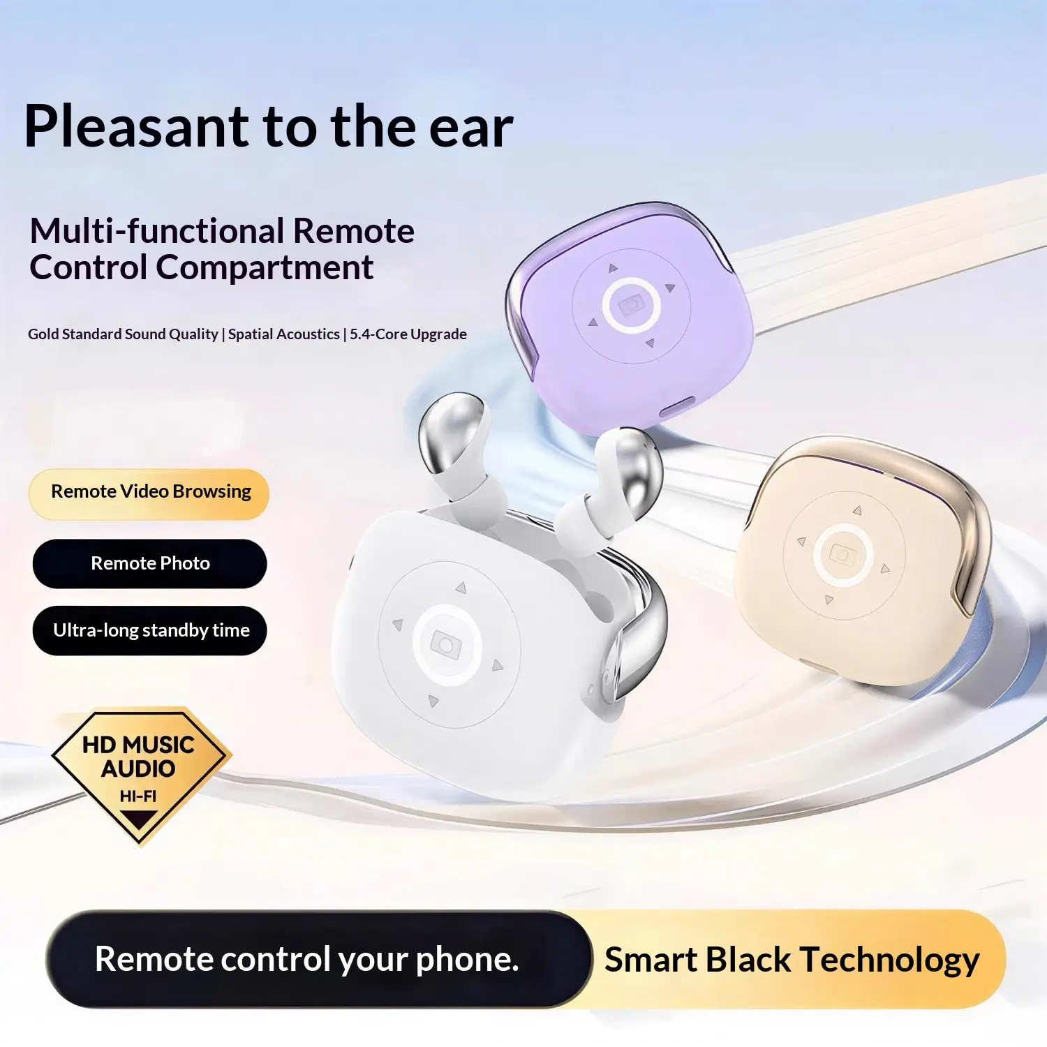 [New] Mini Q62 TWS Wireless Sleep Earbuds - Bluetooth 6.0 In-Ear Headphones with Noise Cancellation, Remote Controlled, Lightweight, Waterproof, Comfortable Fit, Charging Cable, High-Quality Audio, Sleep Aid for Side Sleepers