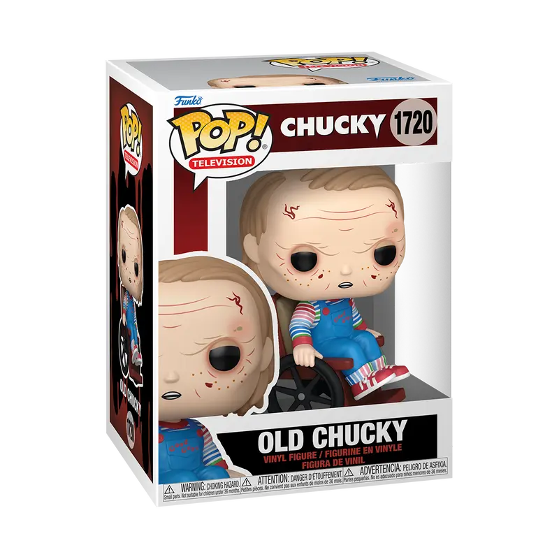 Funko POP Horror: Chucky - Old Chucky w/ vRare Pop Protector Included