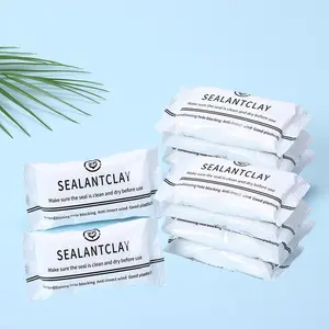 Waterproof Sealant Mastic, Hydrophobic Sealant, Quick Mending Mud, Repair Wall Holes Sealant Mastic for Drain Connection, Wall Hole, Air Conditioning Hole, Waterproof Strong Hold Sealant Mastic, Flexi Seal, Waterproof Bond Seal