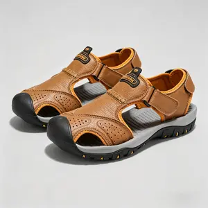 Men’s Hiking Sandals - Protective Toe Cap for Trails, Beaches & Trips  Walking Shoes  Boy Sandal streetwear sneakers